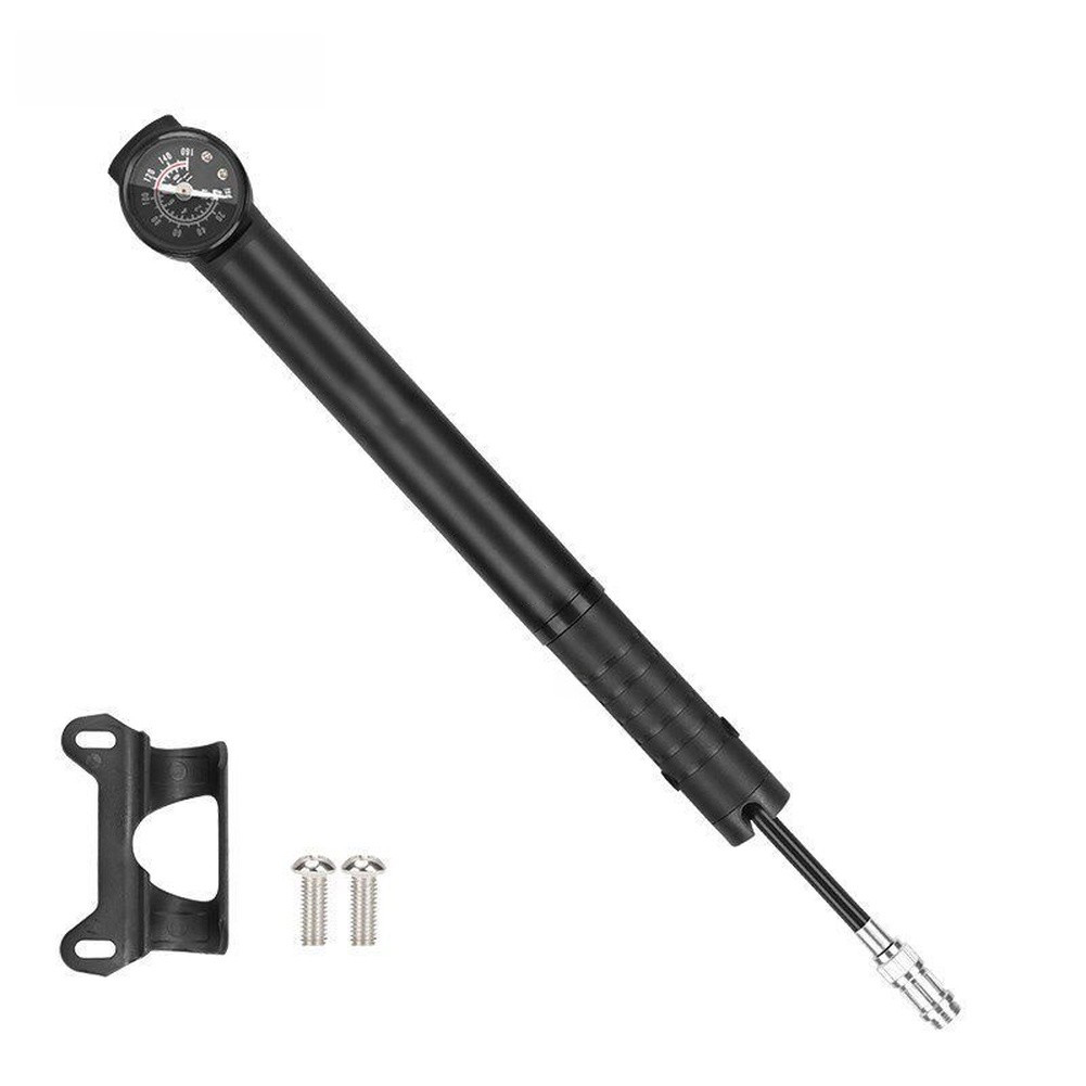 Bike Pump Frame Mount - Легкий двухцилиндровый велосипедный насос 160 PSI