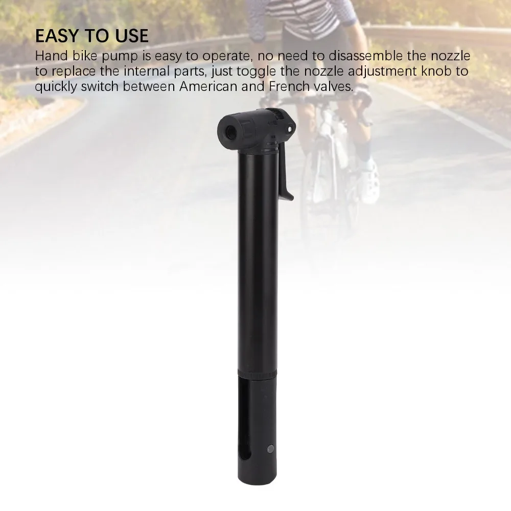 Bike Pump Frame Mount - Портативный велосипедный насос из алюминиевого сплава,