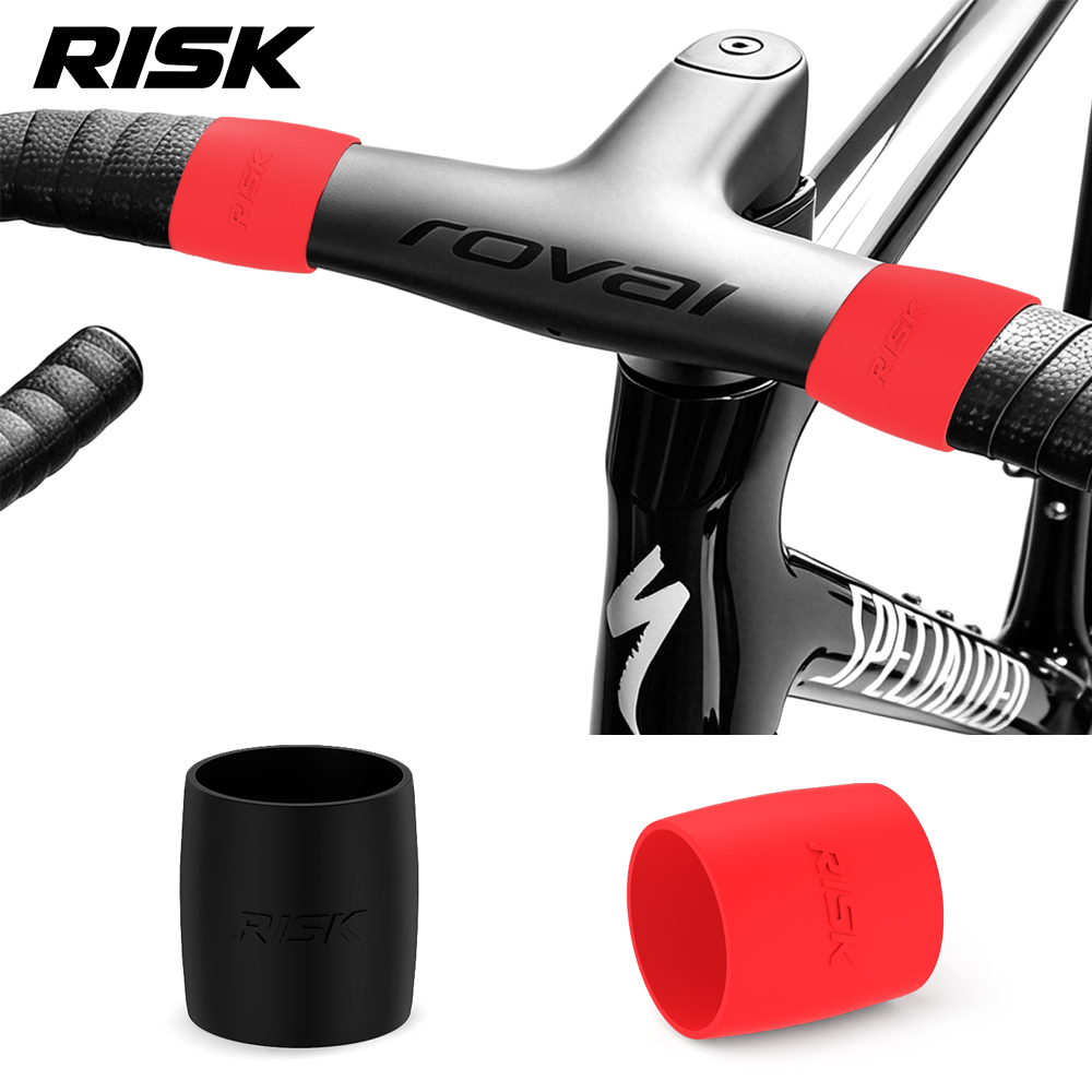 Bell Handlebar Ring - 2 шт./упак. RISK: Эластичные силиконовые кольца-фиксаторы