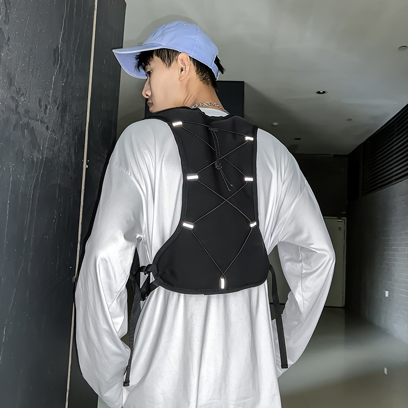 Хип-хоп стритвир нагрудная сум – обзор и цена Reflective Vest Cycling