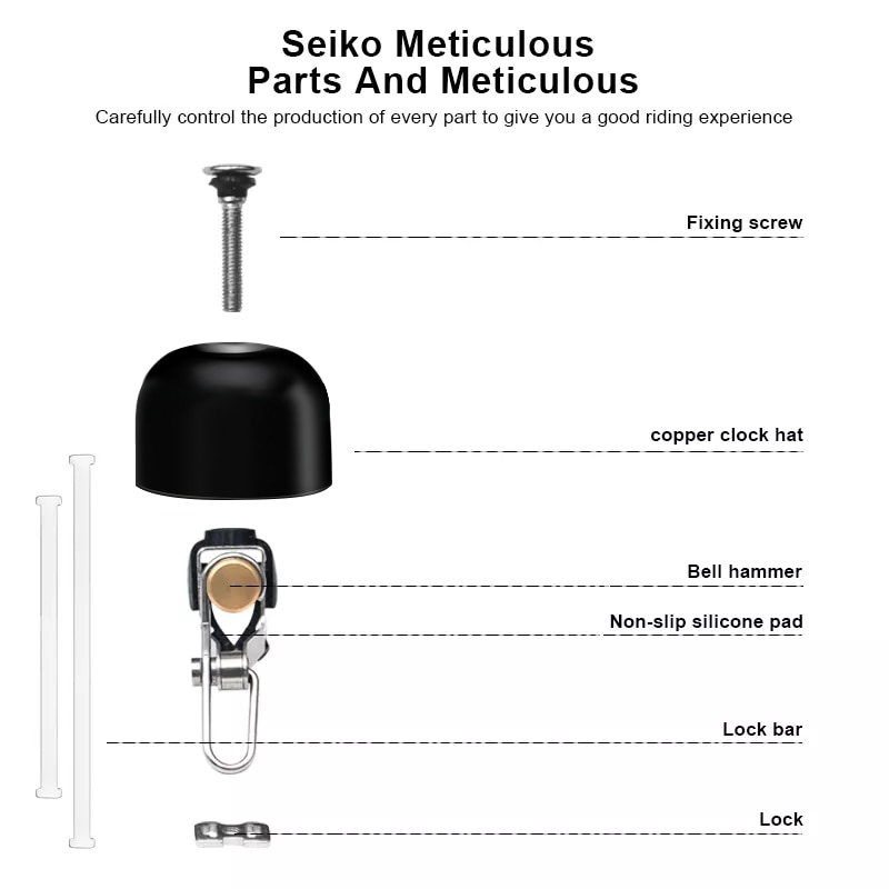 Велосипедный звонок в стиле ре – обзор и цена Bell Handlebar Ring