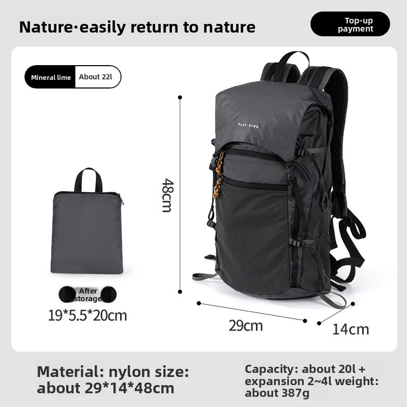 Ультралегкий складной рюкзак,  – обзор и цена Cycling Commuter Backpack